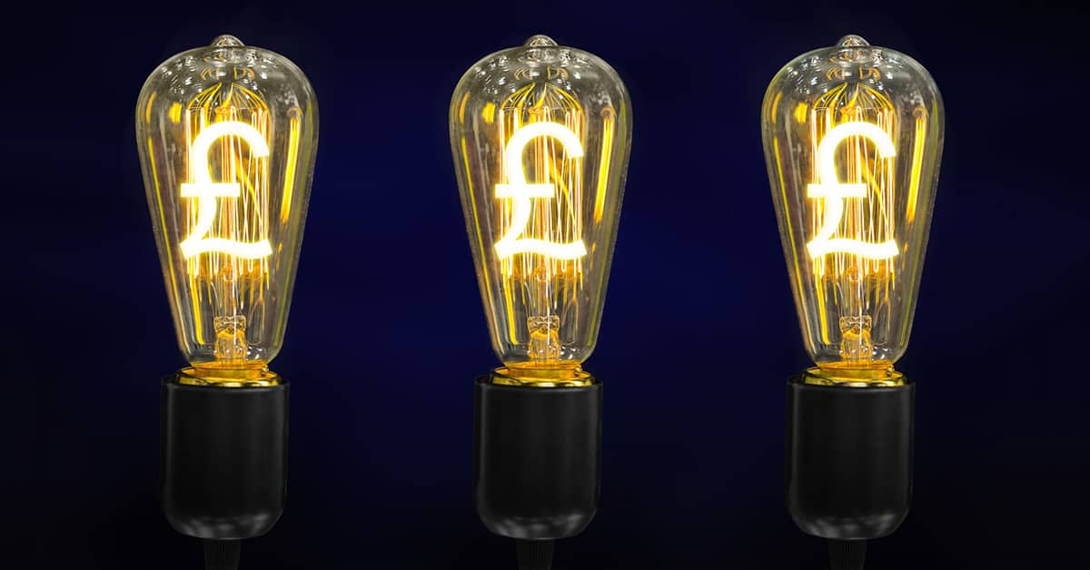 3 lightbulbs symbolizing that expert power is worth the cost and is lucrative